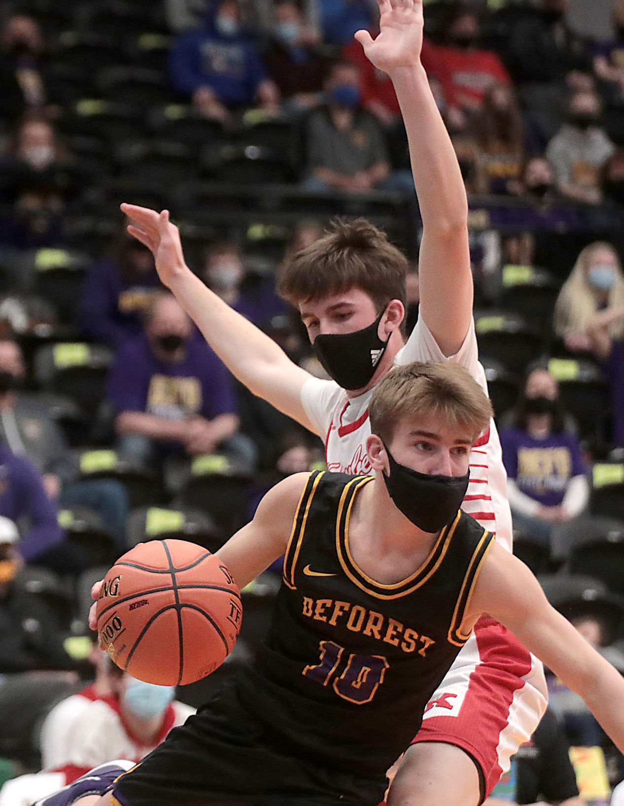 WIAA state boys basketball photo: DeForest's Tim Fredrickson